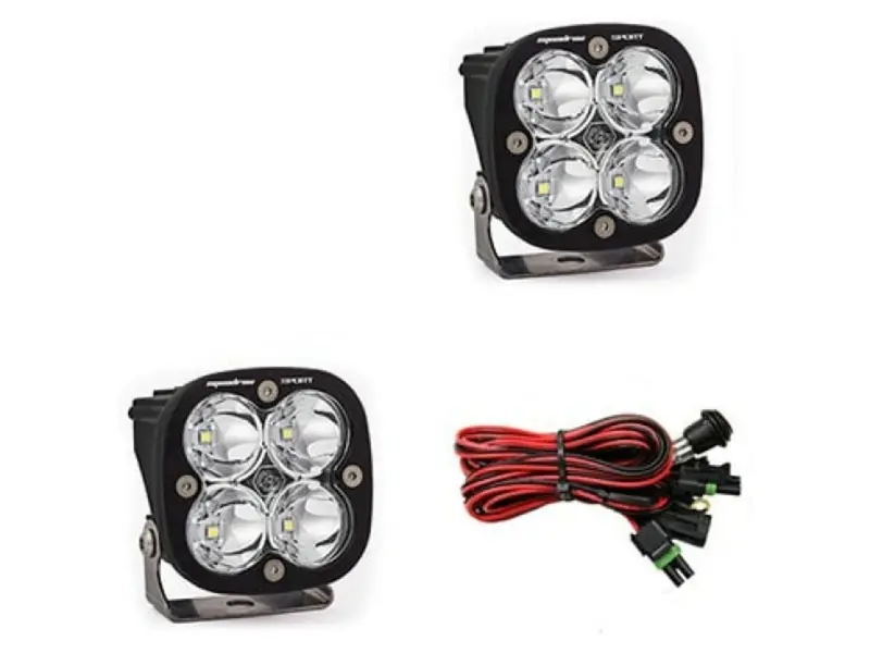 8 X Baja Designs Squadron Sport 3" Spot Led Pair (4 Pairs) 1