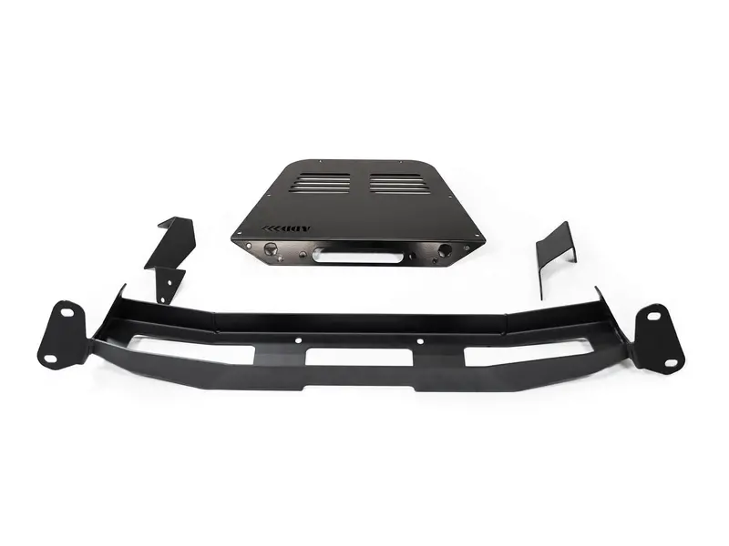 Addictive Desert Designs Stealth Fighter Winch Plate Kit For 2021-2023 Ram 1500 Trx 1