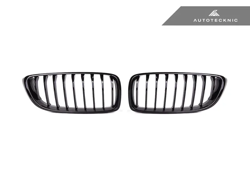 Autotecknic Bm-0175-Gb Gloss Black Front Grille Set F32/ F36 4 Series 1