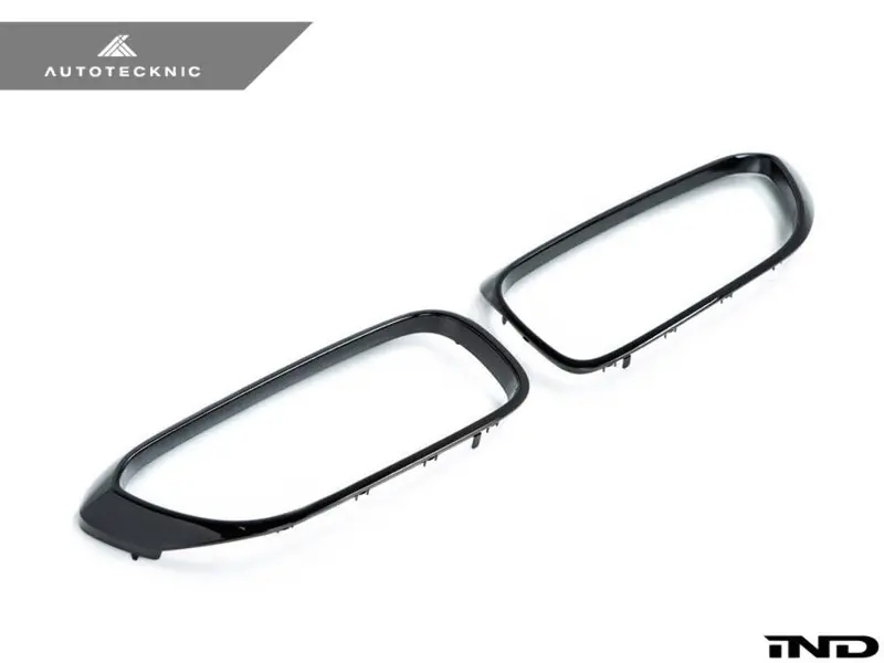 Autotecknic Bm-0272-Gb Gloss Black Front Grille Surround Set F90 M5 1