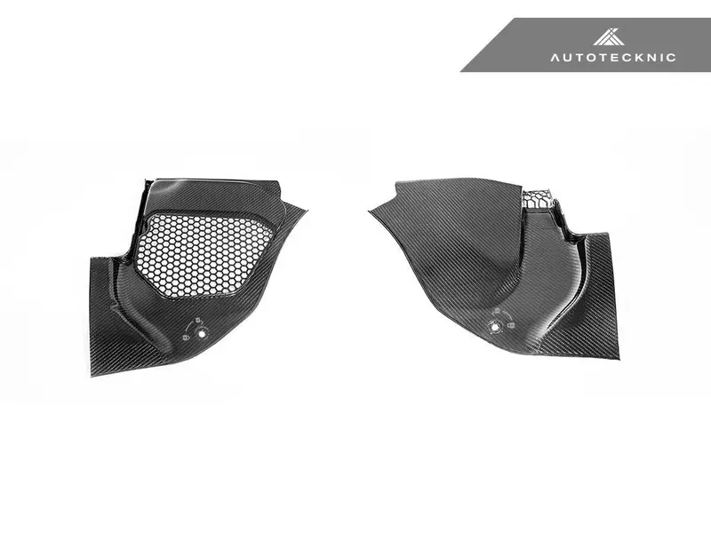 Autotecknic Bm-0829 Dry Carbon Engine Cowl Panel Trim Set F90 M5 1