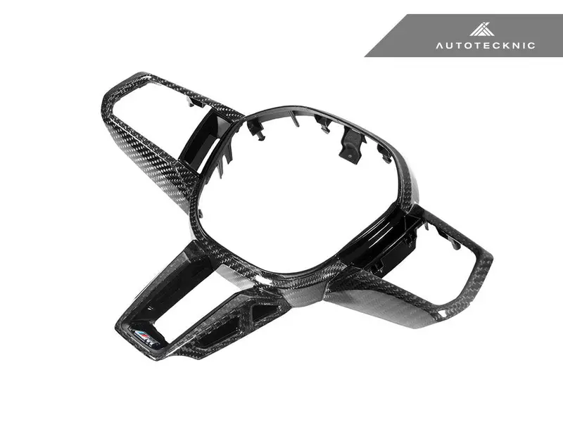 Autotecknic Bm-0851-G60 Carbon Fiber Steering Wheel Trim G60/ G61 5 Series 1
