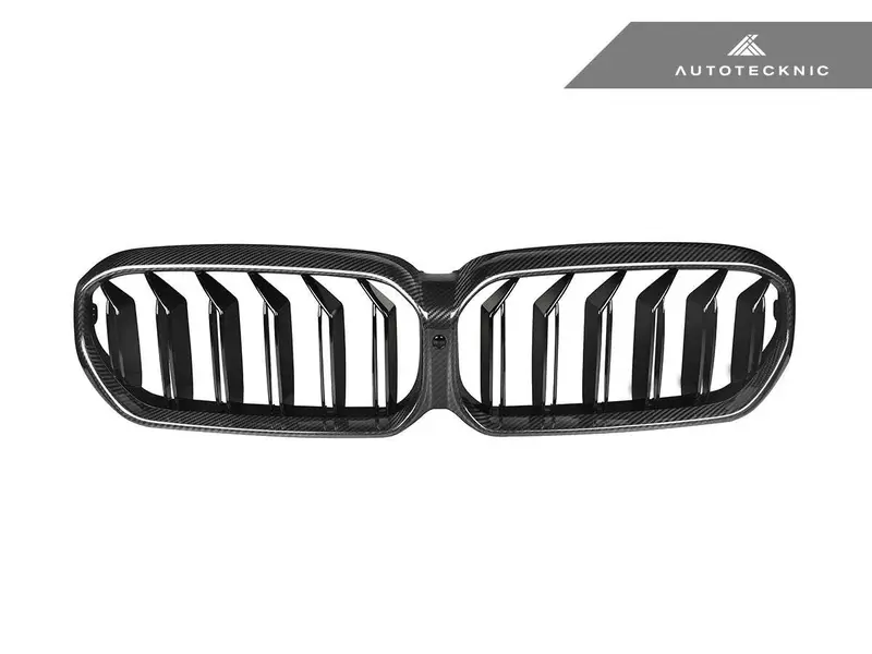 Autotecknic Dry Carbon Fiber Dual Slats Front Grilles G30 5 Series Lci 1