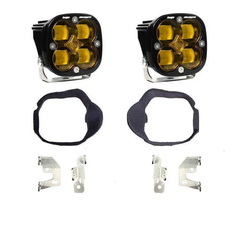 Baja Designs 448132 Amber Fog Pocket Light Kit Fits 2014-2018 Sprinter Van 1