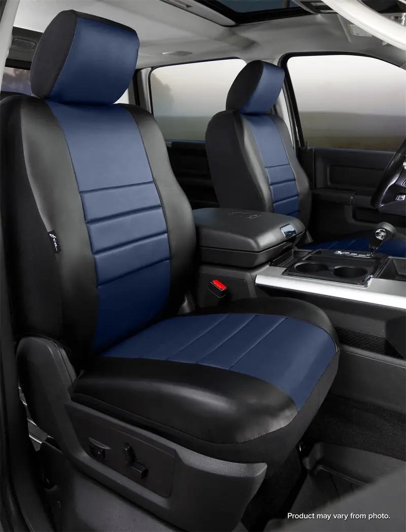 Fia Sl67-34 Blue Leatherlite Custom Seat Cover 1