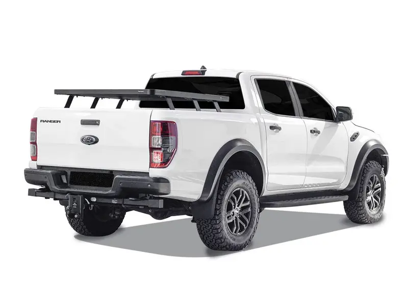 Front Runner Ford Ranger T6 / Wildtrak / Raptor (2012-2022) Slimline Ii Leg Mount Load Bed Rack Kit 1