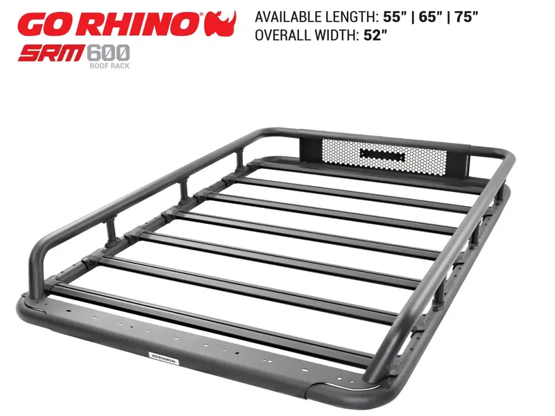 Go Rhino Srm600 Tubular Basket-Style Roof Rack 1