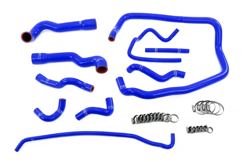 Hps 57-2088-Blue Silicone Radiator Hoses Fits 96-99 328 2.8L E36 M52 1