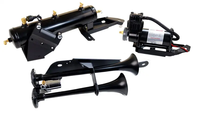 Kleinn Automotive Air Horns Canx3-Kit Onboard Air System W/Horns 1