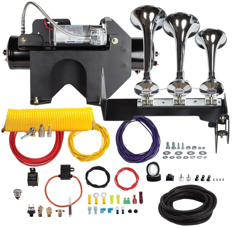 Kleinn Automotive Air Horns Hdkit-630 Train Horn And Onboard Air System W/Horn 1
