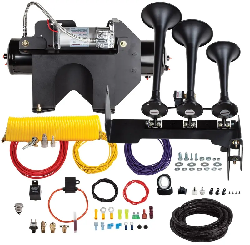 Kleinn Automotive Air Horns Hdkit-730 Train Horn And Onboard Air System W/Horn 1