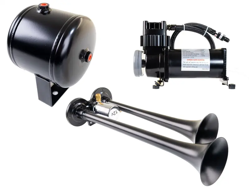 Kleinn Automotive Air Horns Hkutv Pro Blaster Triple Horn Kit 1