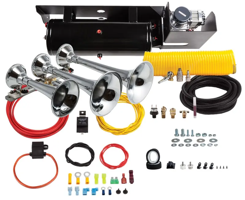 Kleinn Automotive Air Horns Sdkit-634 Train Horn And Onboard Air System W/Horn 1