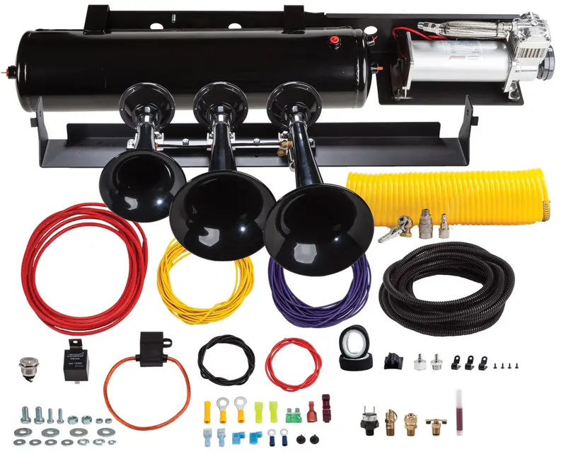 Kleinn Automotive Air Horns Velo-234 Train Horn And Onboard Air System W/Horn 1