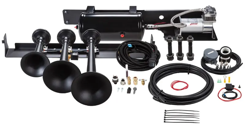 Kleinn Automotive Air Horns Velo-730 Train Horn And Onboard Air System W/Horn 1