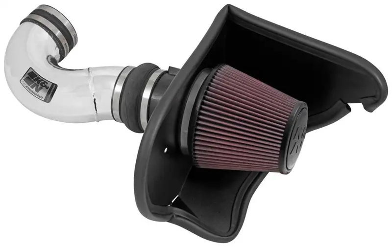 K&N Filters 69-4534Tp Typhoon Cold Air Induction Kit Fits 16-24 Camaro 1