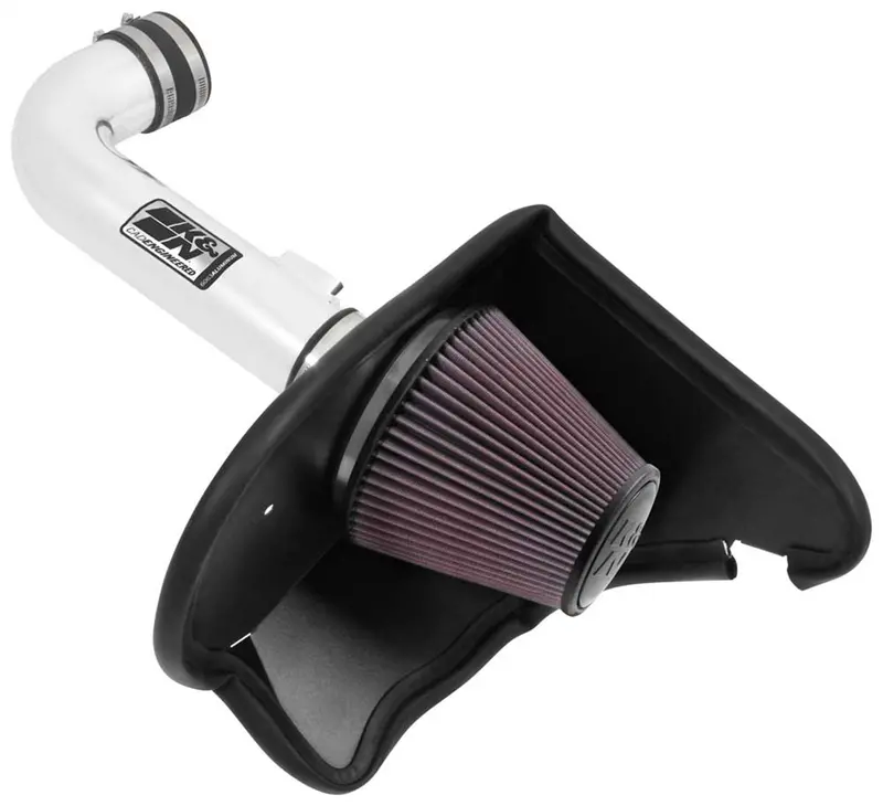 K&N Filters 69-4535Tp Typhoon Cold Air Induction Kit Fits 16-24 Camaro 1