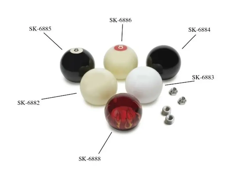 Lokar Sk-6886 Auto Transmission Shifter Knob 1