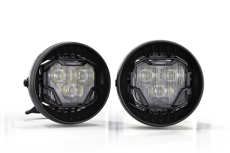 Morimoto Led Fog Light Kit Hxb White Sae Wide Beam Fits 2004-2008 F150 1