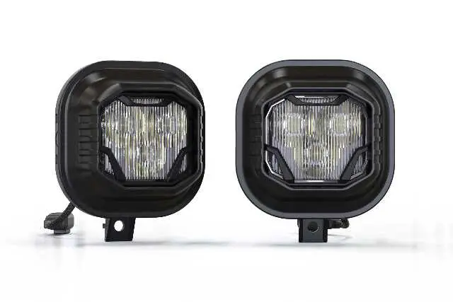 Morimoto Led Fog Light Kit Hxb Yellow Spot Beam Fits 99-16 Super Duty 1