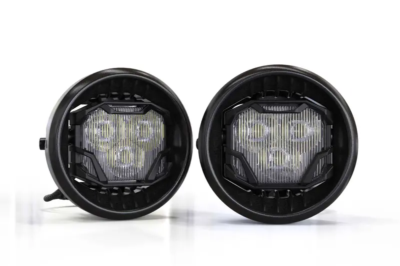Morimoto Led Fog Light Kit Ncs White Sae Wide Beam Fits 07-13 Tundra 1