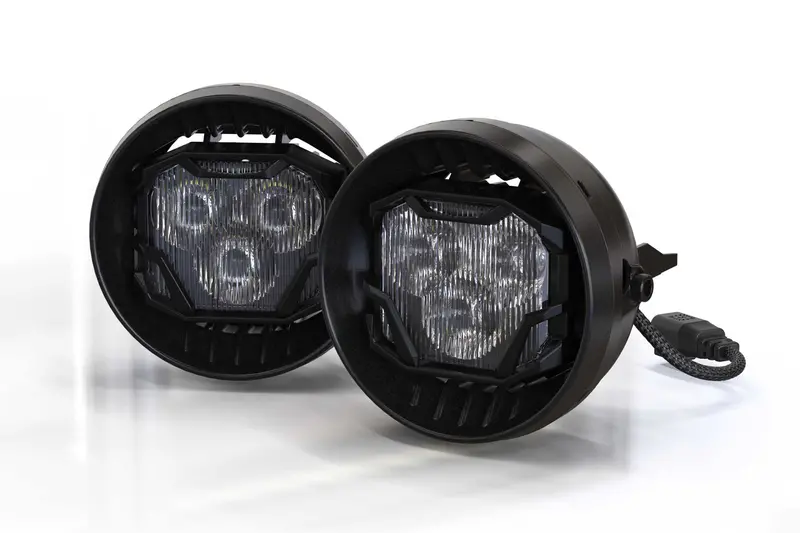 Morimoto Led Fog Light Kit Ncs White Sae Wide Beam Fits 2004-2008 F150 1