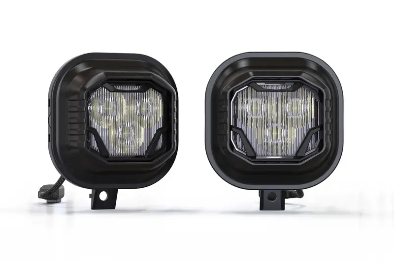 Morimoto Led Fog Light Kit Ncs White Sae Wide Beam Fits 99-16 Super Duty 1