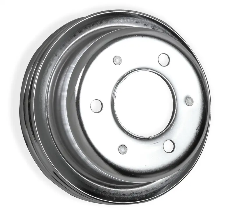 Mr Gasket 8830Mrg Chrome Plated Steel Crankshaft Pulley 1