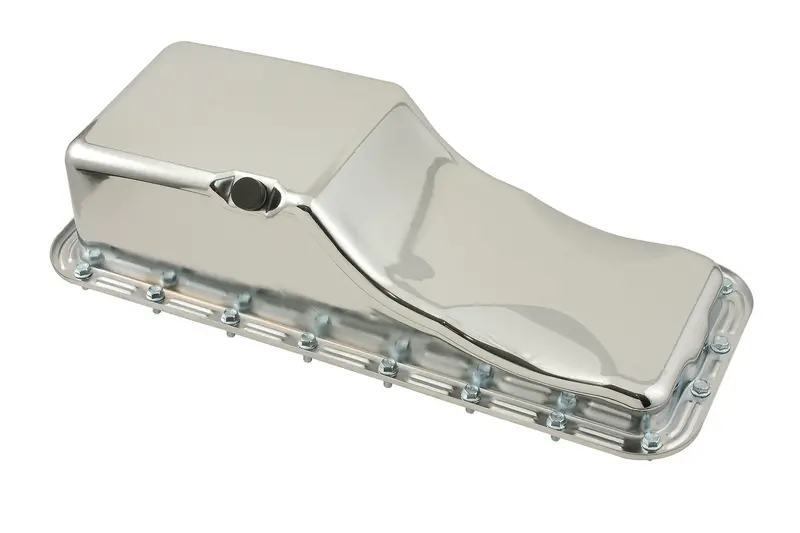 Mr Gasket 9432 Chrome Plated Engine Oil Pan 1