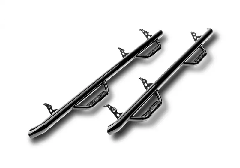 N-Fab F9284rc-4 Wheel To Wheel Nerf Step Bar Fits 87-97 F-250 F-250 Hd F-350 1