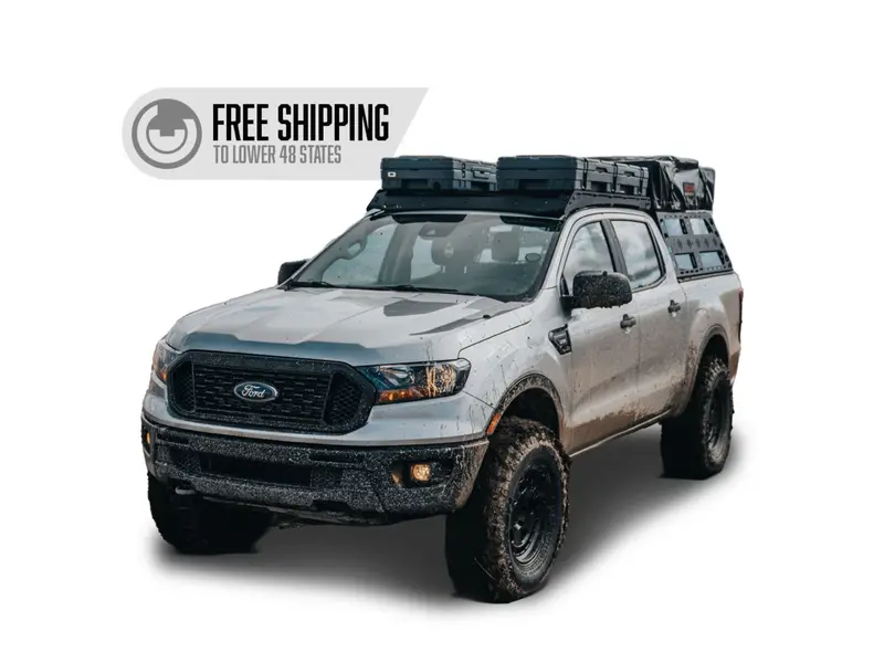 Prinsu Ford Ranger Supercrew Roof Rack 1