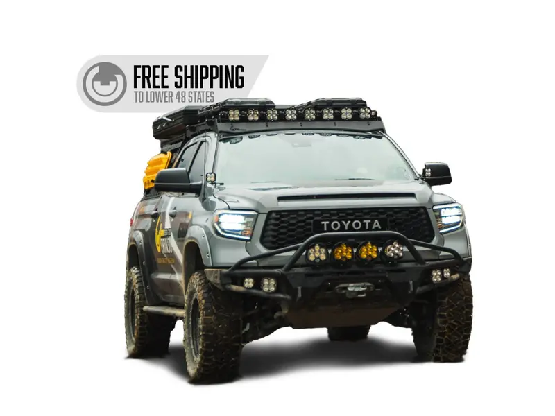 Prinsu Toyota Tundra Crewmax Cab Rack | 2007-2021 1