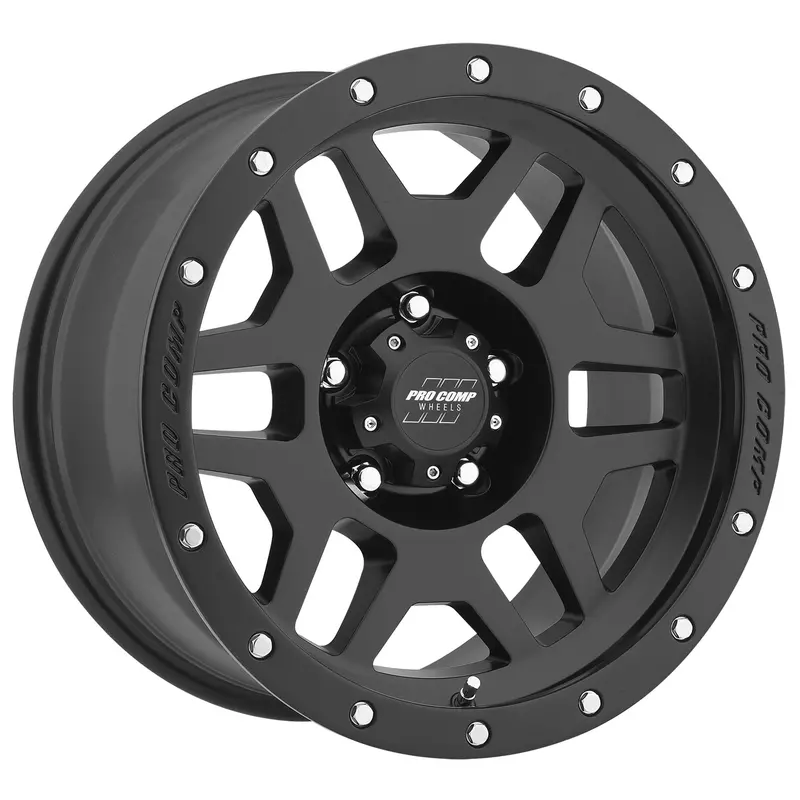 Pro Comp Wheels 5041-298552 Phaser Series 41 Satin Black Finish 1