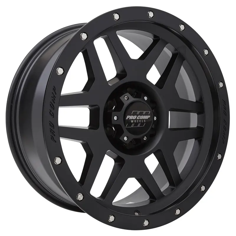 Pro Comp Wheels 5041-893650 Phaser Series 41 Satin Black Finish 1