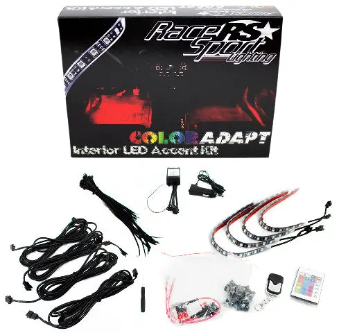 Race Sport Rsikit Coloradapt Adaptive Rgb Led Flexible Interior Kit 1