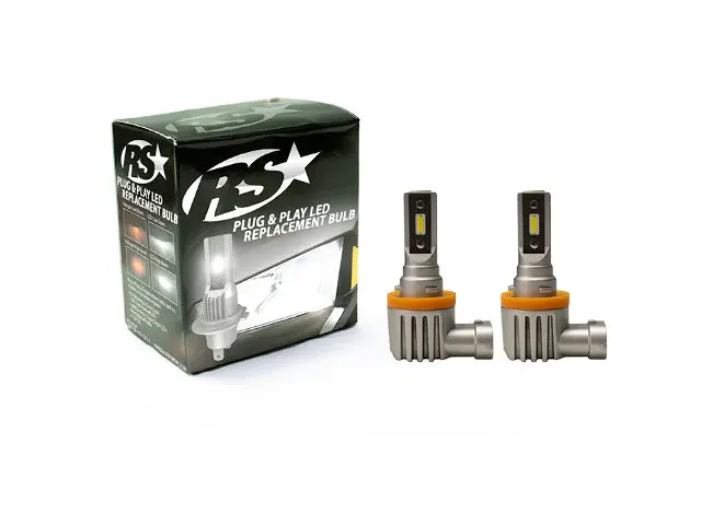 Race Sport Rspnph11 H11  Super Lux Led Replacement Bulbs 1,900 Lux Max 1