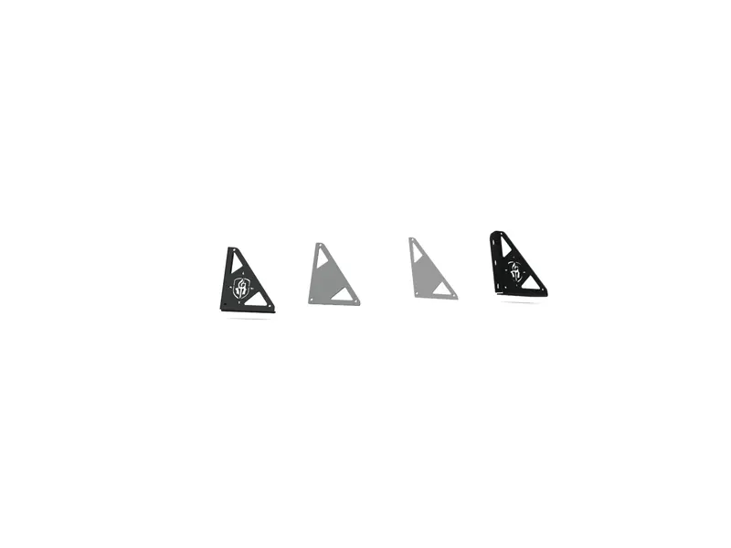 Road Armor Treck Bed Rack System Accessory | Ratchet Strap And Vertical Support (Pair) - Texture Black 1