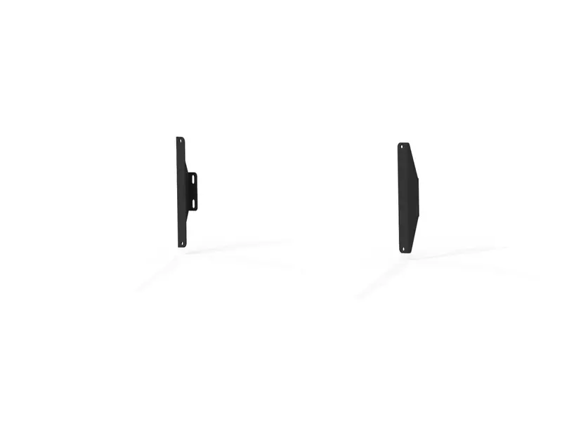 Road Armor Treck Bed Rack System Accessory | Traction Board Brackets (Pair) - Texture Black 1
