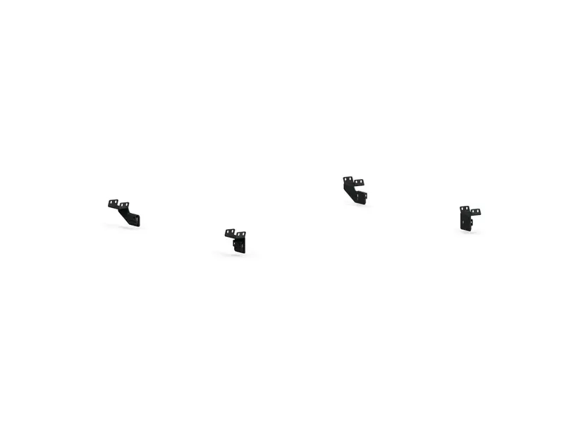 Road Armor Treck Bed Rack System | Drill-Less Mounting Bracket Kit - Texture Black 2015-2023 Ford F-150 Raptor 1