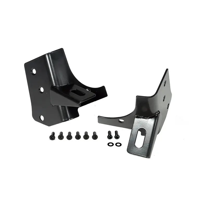 Rugged Ridge 11027.02 Windshield Hinge Light Bracket Fits 97-06 Wrangler (Tj) 1