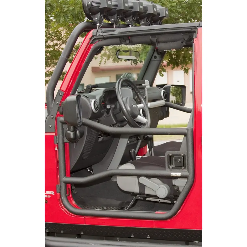 Rugged Ridge 11509.10 Tube Door Fits 07-18 Wrangler (Jk) 1