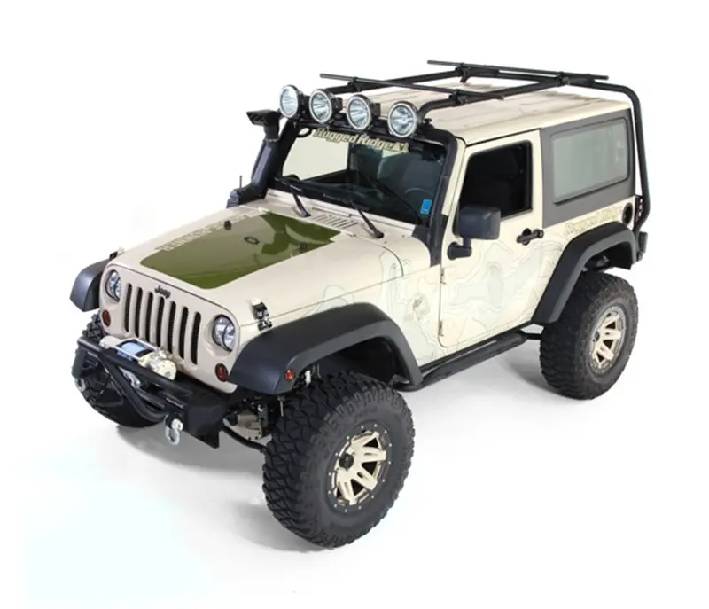 Rugged Ridge 11703.01 Sherpa Roof Rack Fits 07-18 Wrangler (Jk) 1