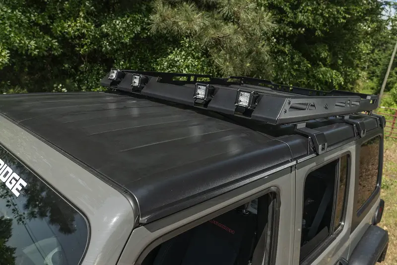 Rugged Ridge 11703.04 Roof Rack Fits 18-24 Wrangler (Jl) 1