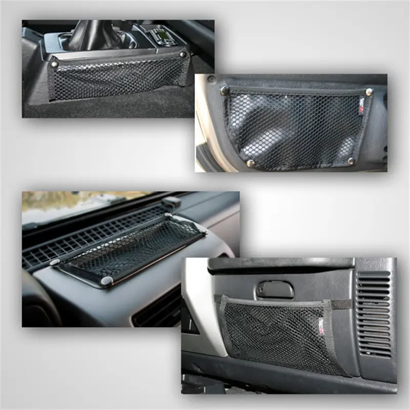 Rugged Ridge 12495.11 Interior Storage Kit Fits 97-06 Wrangler (Tj) 1