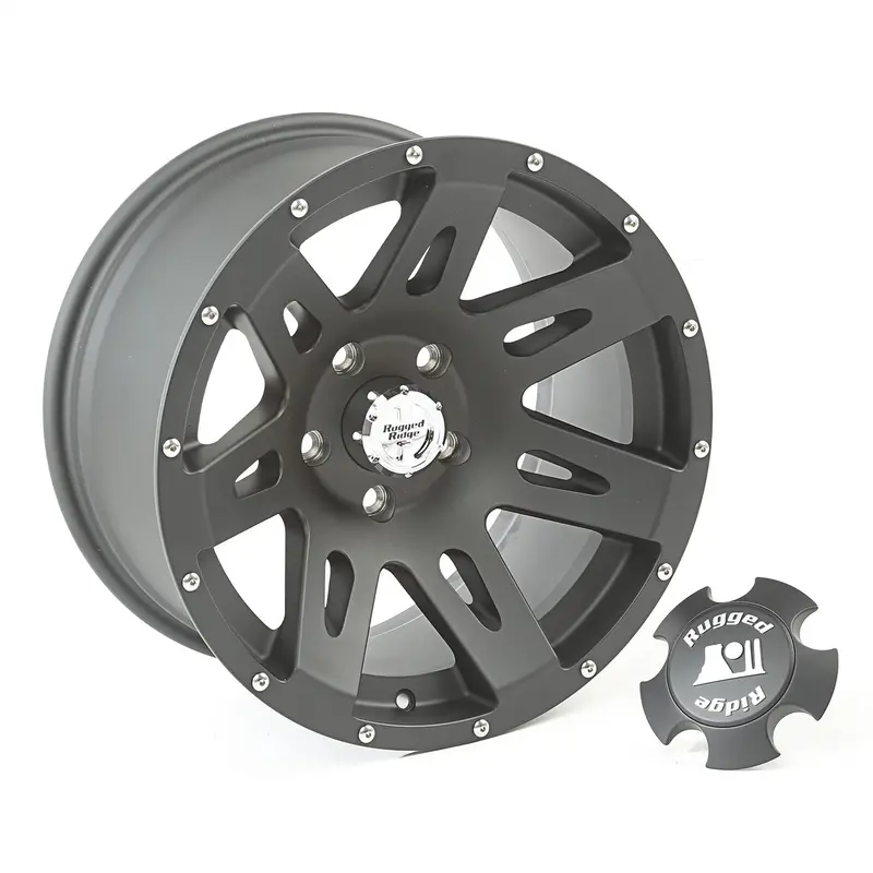 Rugged Ridge 15311.01 Aluminum Wheel Fits 07-18 Wrangler (Jk) 1