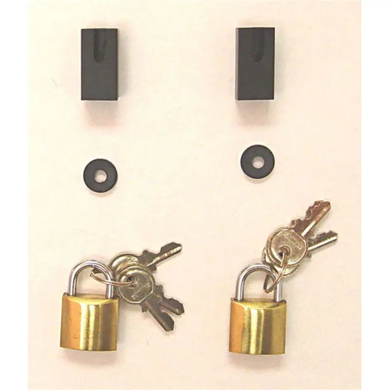 Rugged Ridge Ms-Slg1 Door Hinge Lock Kit Fits 97-06 Wrangler (Tj) 1