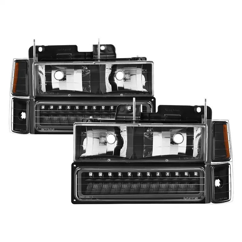 Spyder Auto 5069542 Xtune Bumper Headlights/Corner Lights 1
