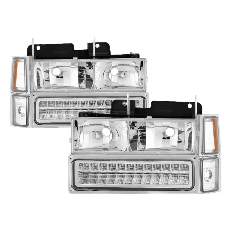 Spyder Auto 5069559 Xtune Bumper Headlights/Corner Lights 1