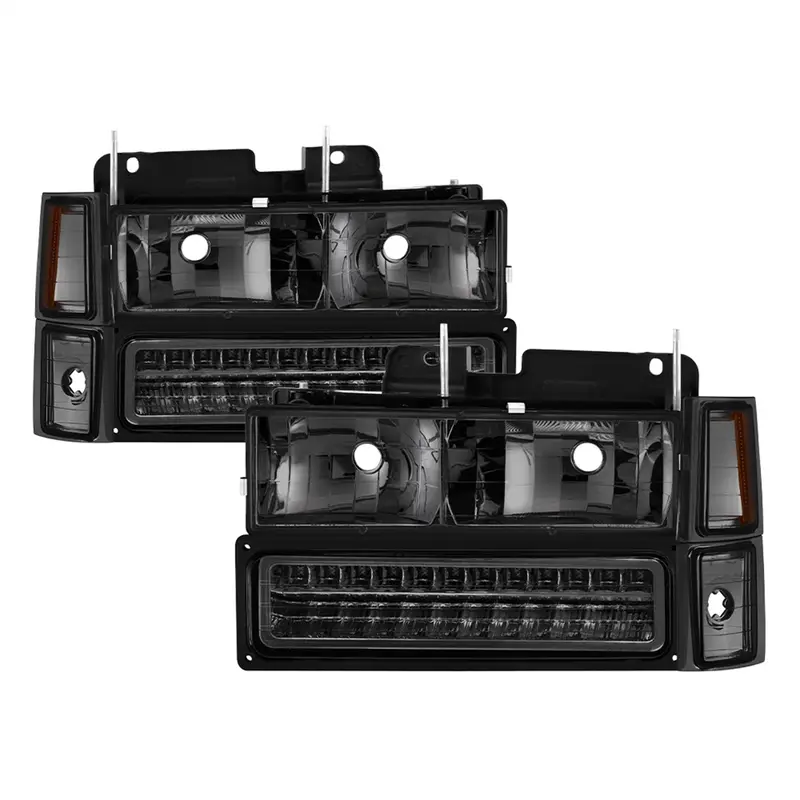 Spyder Auto 5069566 Xtune Bumper Headlights/Corner Lights 1
