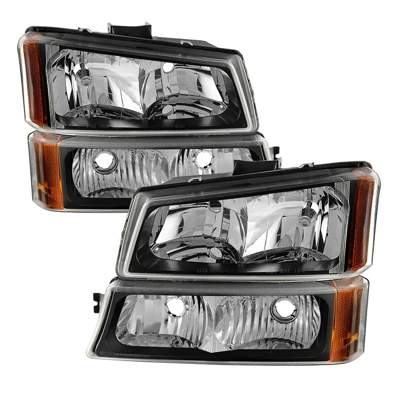 Spyder Auto 5069801 Xtune Crystal Headlights/Bumper Lights 1